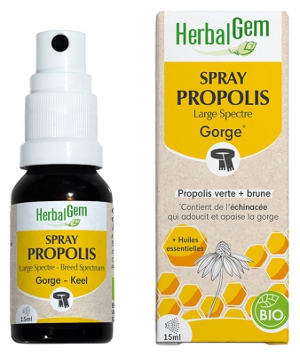 Spray Propolis Large Spectre 15ml HerbalGem