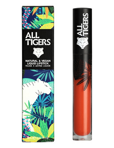[724Ph240023877] Rouge à Lèvres Liquide Orange Corail All Tigers