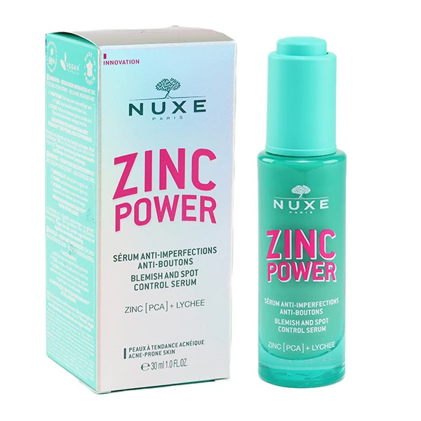 [724Ph240028949] Zinc Power Sérum Anti imperfections Anti boutons Nuxe