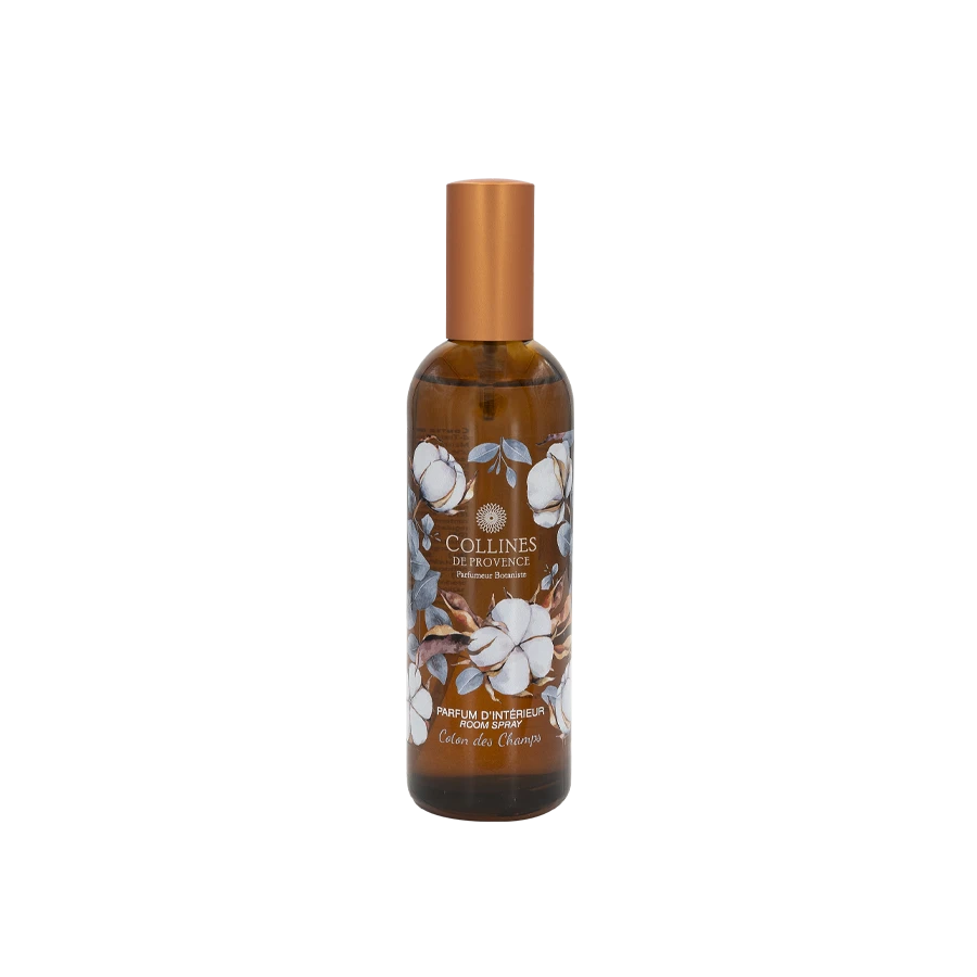 [724Ph240029830] Parfum d'Intérieur Coton des Champs 100ml Collines de Provence