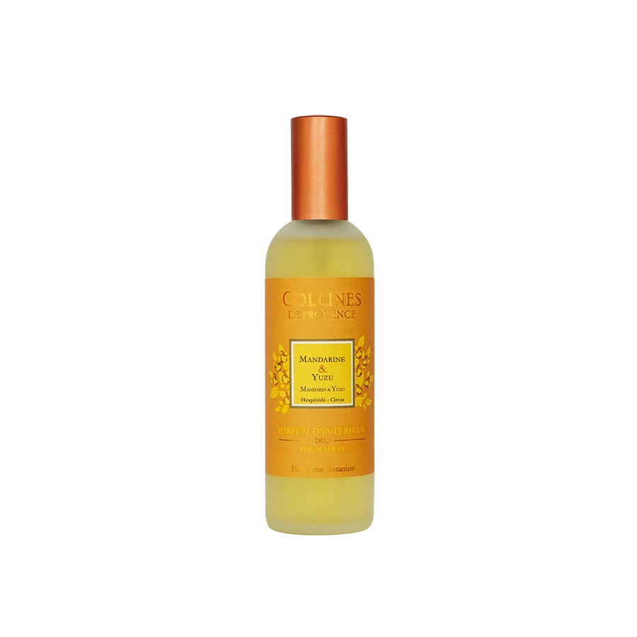 [724Ph240029833] Parfum d'Intérieur Mandarine & Yuzu 100ml Collines de Provence
