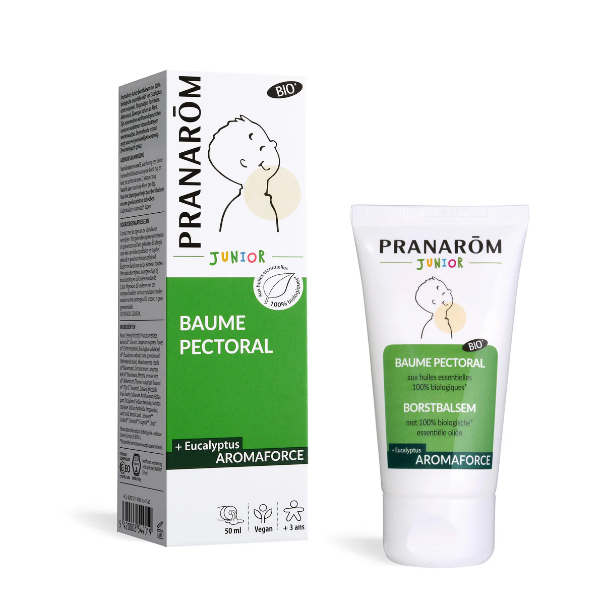[724Ph240029909] Aromaforce Junior Baume Pectoral Bio 50ml  Pranarôm