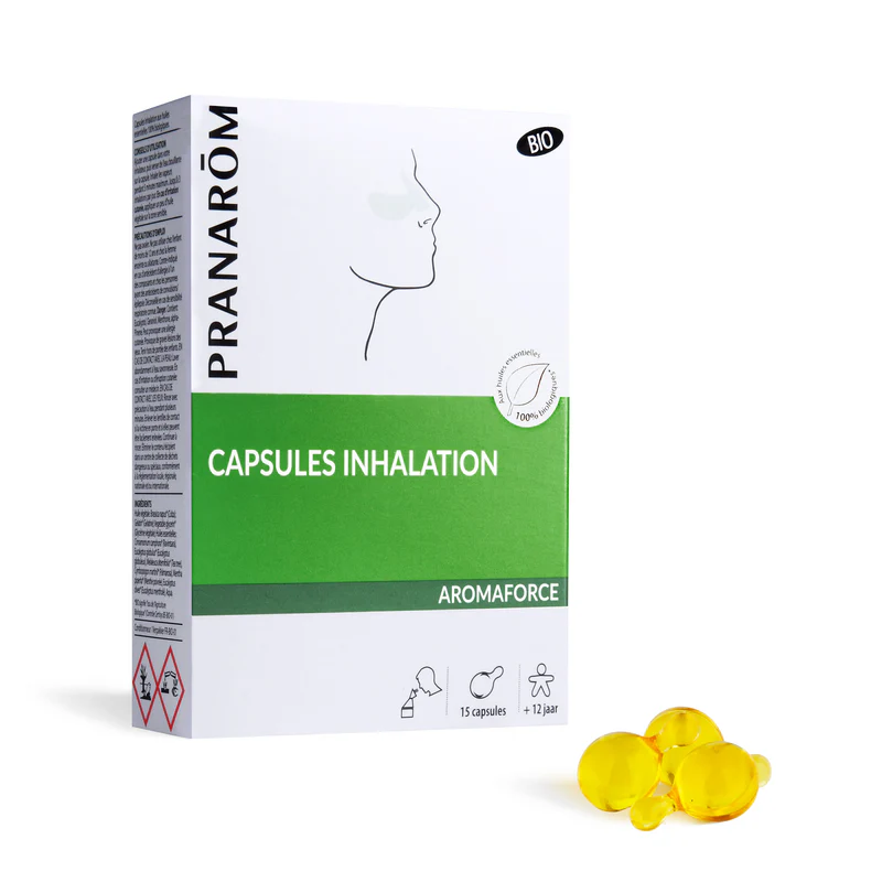 [724Ph240029912] Aromaforce Capsules Inhalation Bio 15 Mono-doses Pranarôm
