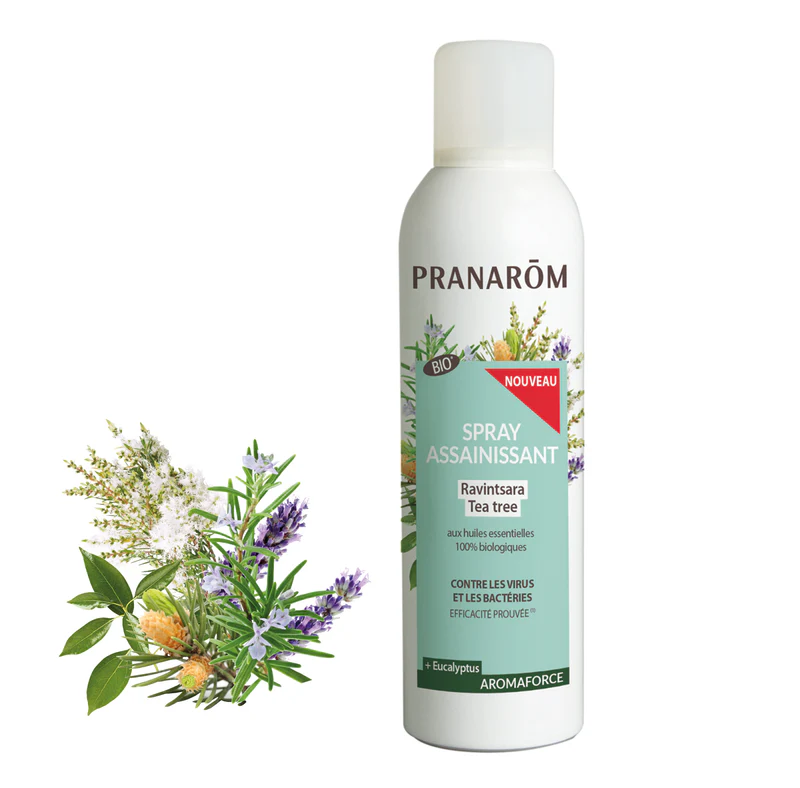 [724Ph240029948] Spray Assainissant Ravintsara Tea Tree Bio 150ml Pranarôm