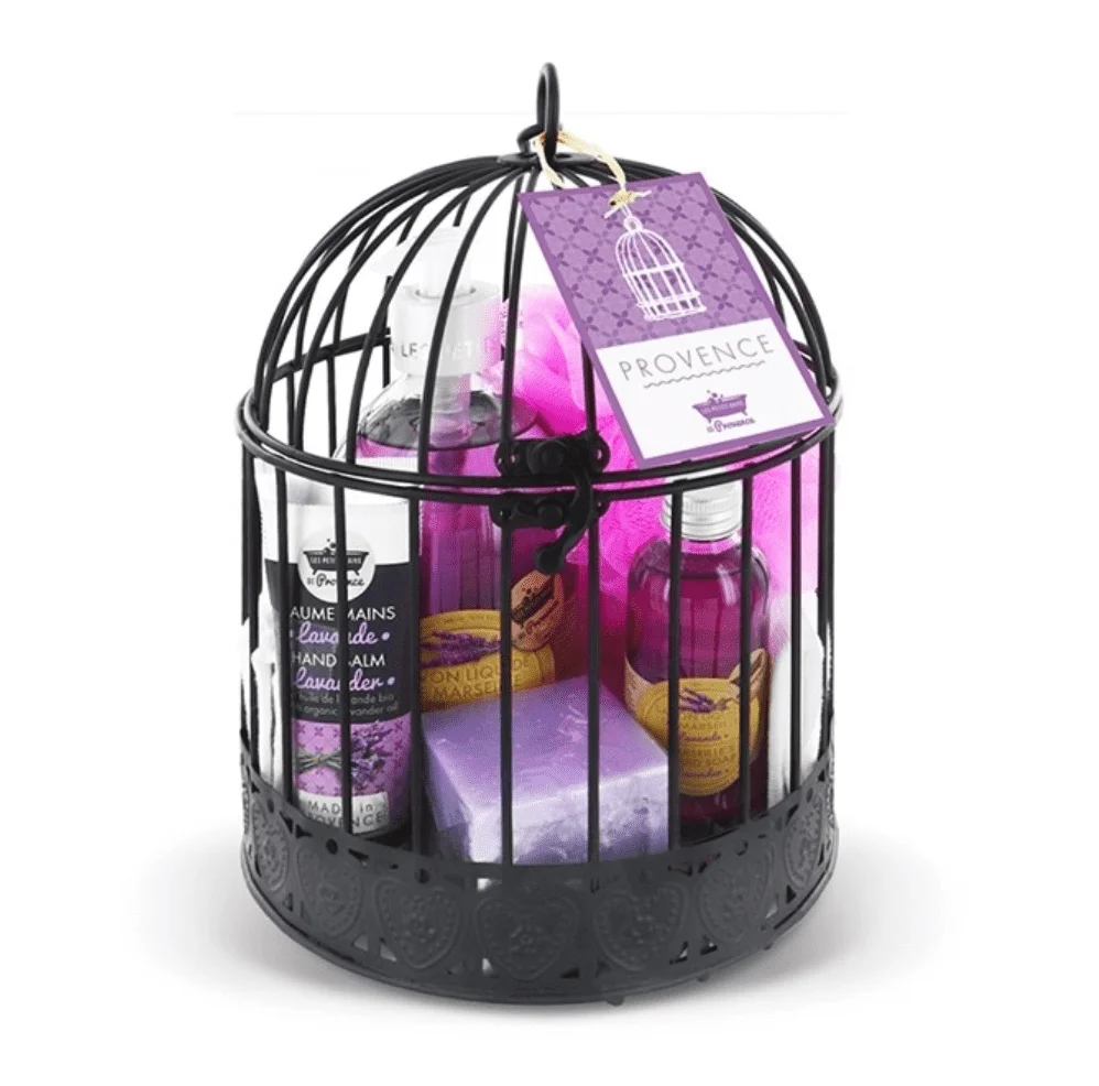[724Ph240004306] Cage Provence Lavande Les Petits Bains de Provence