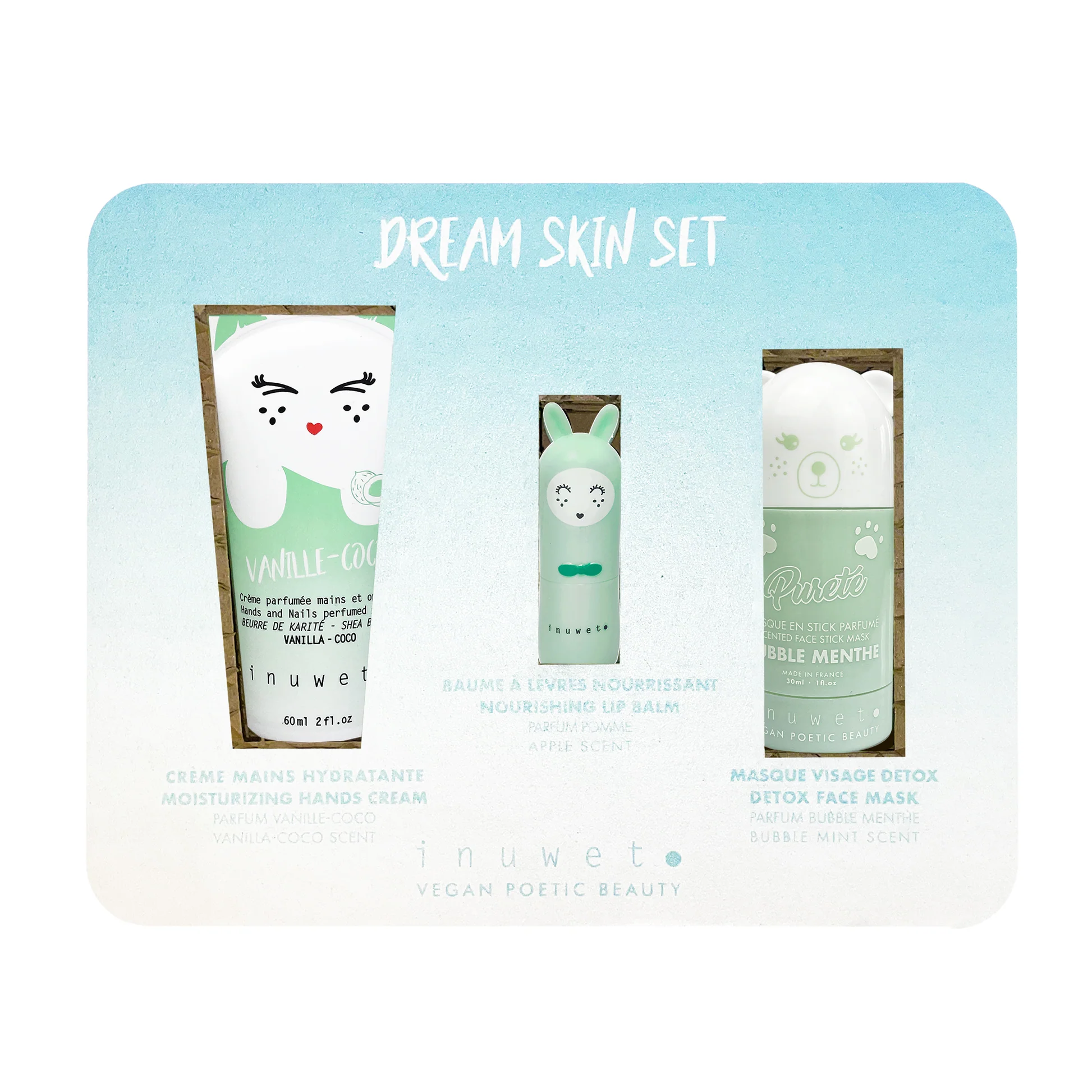 [724Ph240005527] Coffret 3 Soins Dream Aqua Inuwet