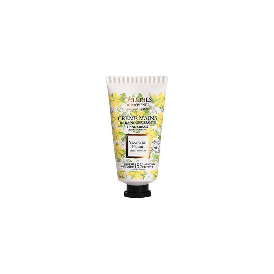 Crème Mains Ylang en Fleur 30ml Collines de Provence