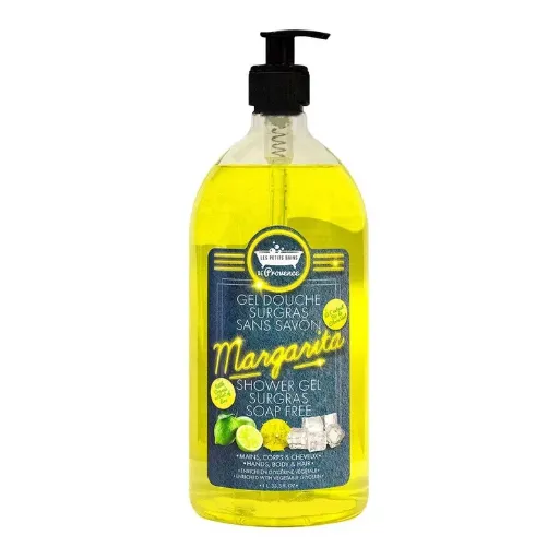 Gel douche surgras sans savon Margarita 1 Litre Les Petits Bains de Provence