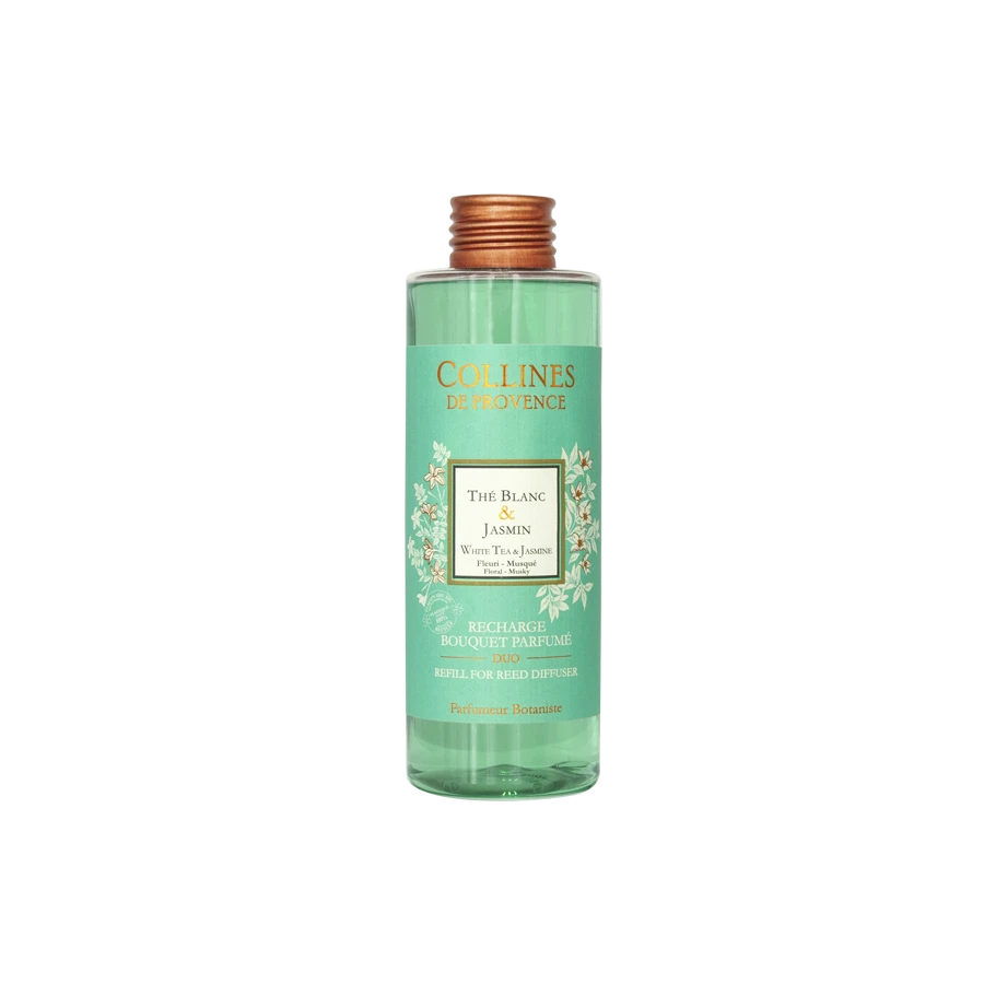Recharge Thé Blanc & Jasmin 200ml Collines de Provence