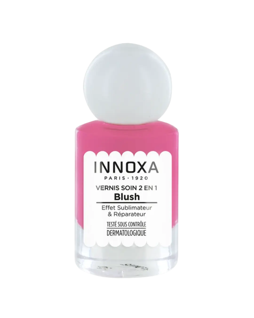 Vernis à Ongles Soin 2en1 Blush 10ml Innoxa