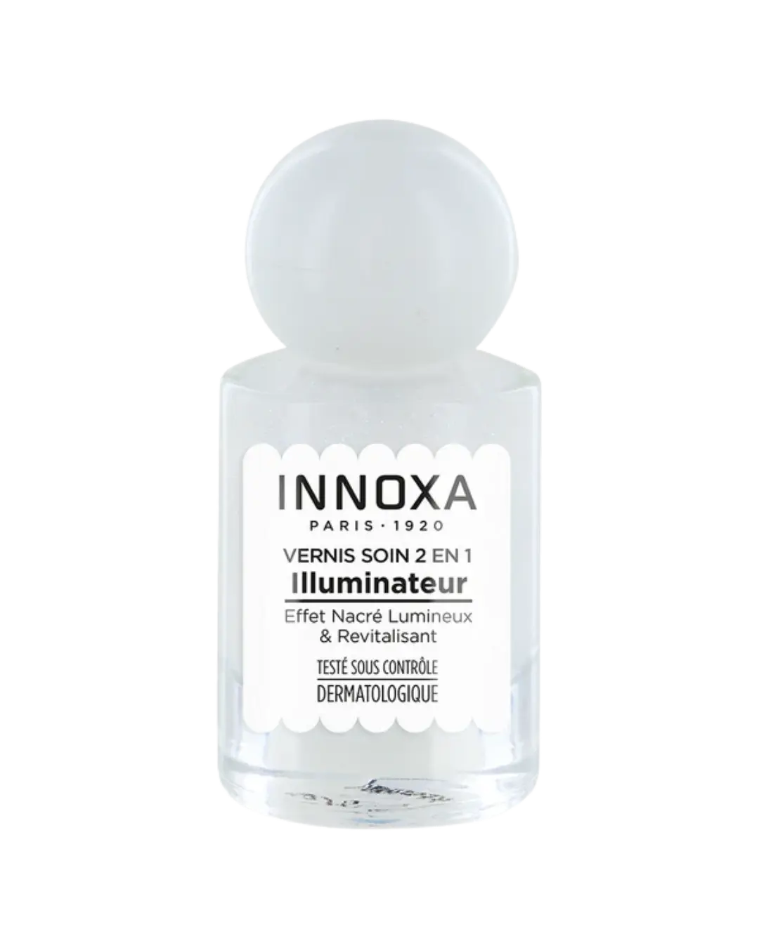 Vernis à Ongles Soin 2en1 Illuminateur 10ml Innoxa