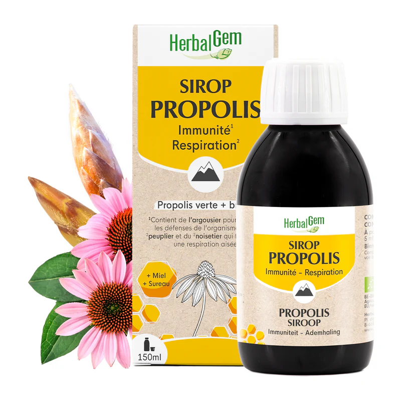 Sirop à la Propolis Adultes 150ml HerbalGem