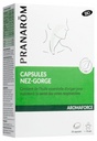 Aromaforce Capsules Nez-Gorge Bio 30 Capsules Pranarôm 